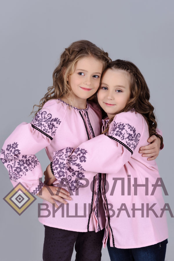 Заготовка на дитячу блузочку у стилі «бохо» під вишиття бісером/нитками, БД-003