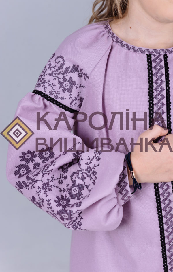 Заготовка на дитячу блузочку у стилі «бохо» під вишиття бісером/нитками, БД-004 - Зображення 2