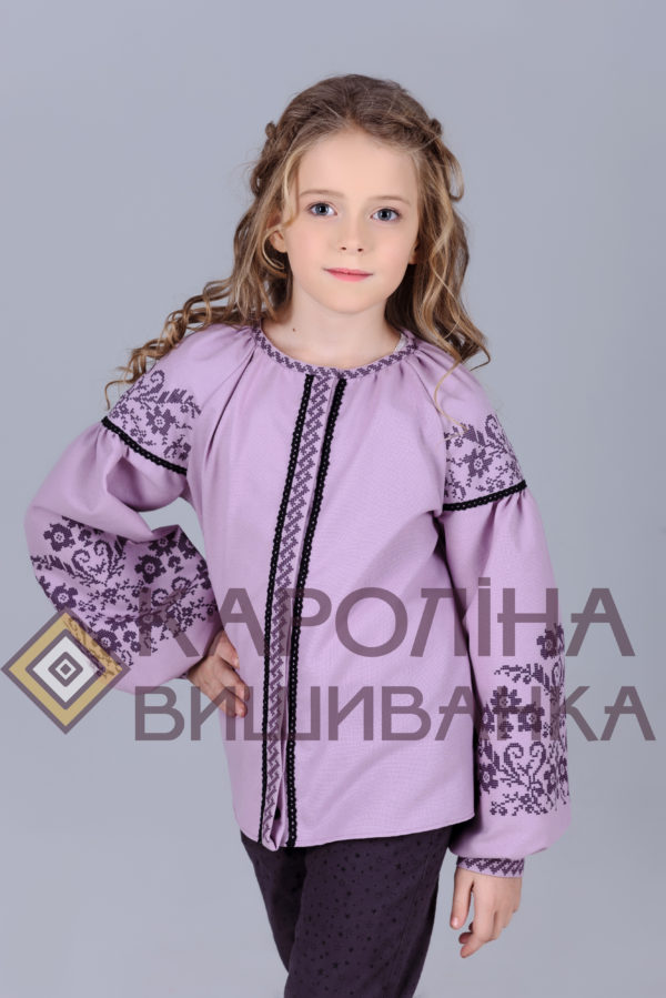 Заготовка на дитячу блузочку у стилі «бохо» під вишиття бісером/нитками, БД-004