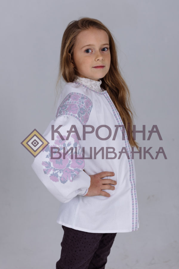 Заготовка на дитячу блузочку у стилі «бохо» під вишиття бісером/нитками, БД-012