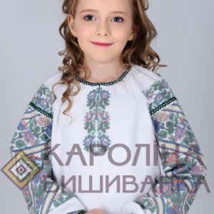 Заготовка на дитячу блузочку у стилі «бохо» під вишиття бісером/нитками, БД-015