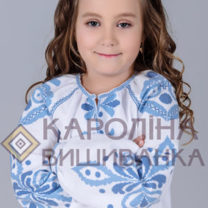 Заготовка на дитячу блузочку у стилі «бохо» під вишиття бісером/нитками, БД-016