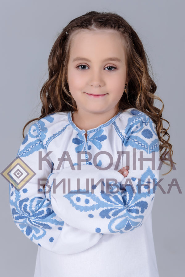 Заготовка на дитячу блузочку у стилі «бохо» під вишиття бісером/нитками, БД-016