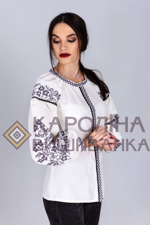 Заготовка на жіночу блузку у стилі «бохо» під вишиття бісером/нитками, БЖ-002
