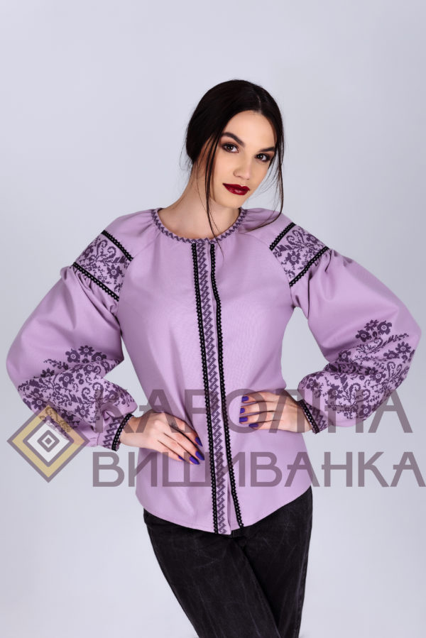 Заготовка на жіночу блузку у стилі «бохо» під вишиття бісером/нитками, БЖ-004