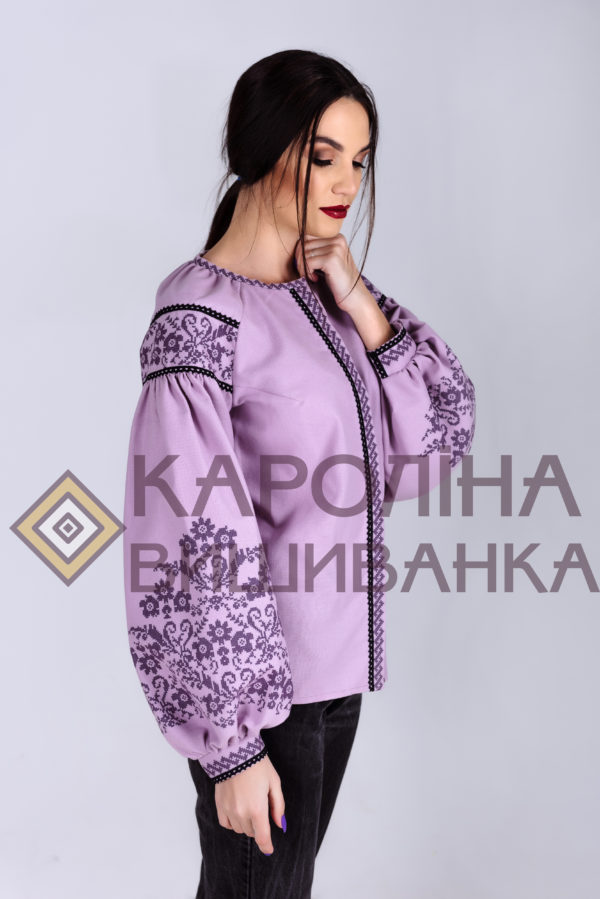 Заготовка на жіночу блузку у стилі «бохо» під вишиття бісером/нитками, БЖ-004 - Зображення 2