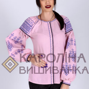 Заготовка на жіночу блузку у стилі «бохо» під вишиття бісером/нитками, БЖ-008