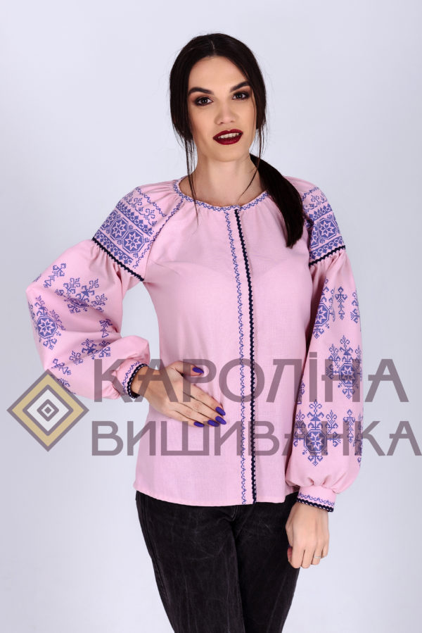 Заготовка на жіночу блузку у стилі «бохо» під вишиття бісером/нитками, БЖ-008