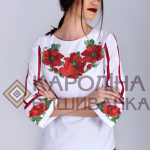 Заготовка на жіночу блузку у стилі «бохо» під вишиття бісером/нитками, БЖ-010