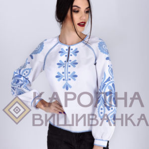 Заготовка на жіночу блузку у стилі «бохо» під вишиття бісером/нитками, БЖ-016