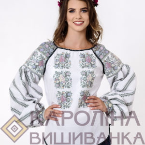 Заготовка на жіночу блузку у стилі «бохо» під вишиття бісером/нитками, БЖ-019