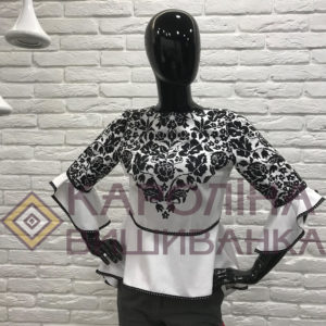Заготовка на жіночу блузку у стилі «бохо» під вишиття бісером/нитками, БЖ-020