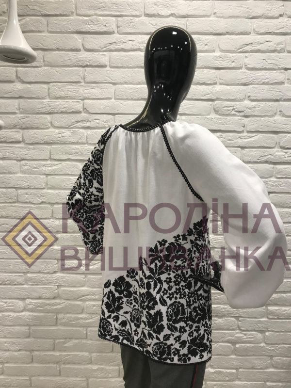 Заготовка на жіночу блузку у стилі «бохо» під вишиття бісером/нитками, БЖ-021 - Зображення 2