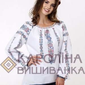 Заготовка на жіночу блузку у стилі «бохо» під вишиття бісером/нитками, БЖ-022
