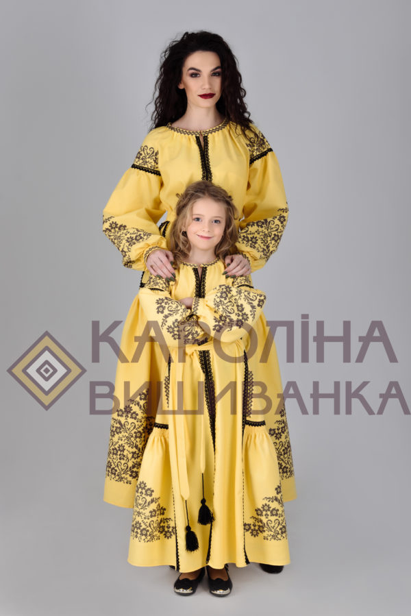 Заготовка на дитячу сукню у стилі «бохо» під вишиття бісером/нитками, ПД-001