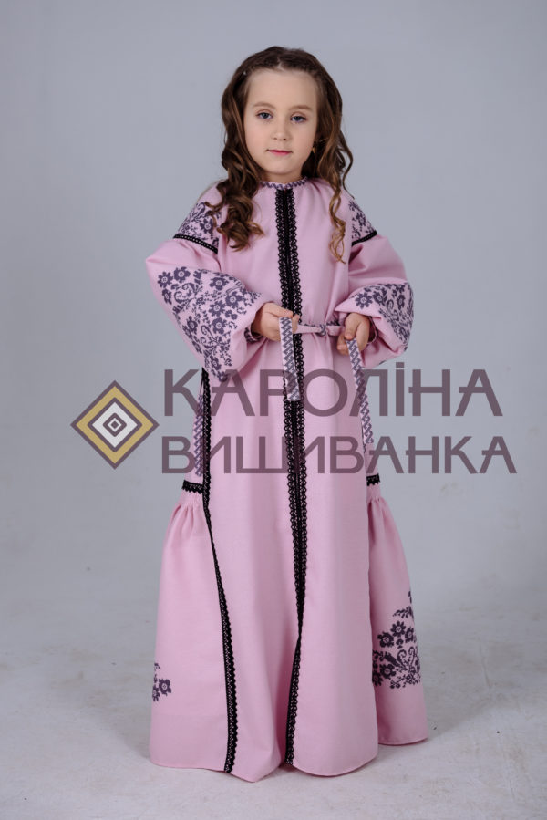 Заготовка на дитячу сукню у стилі «бохо» під вишиття бісером/нитками, ПД-003
