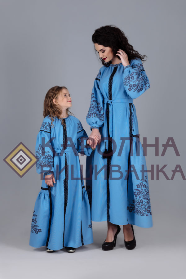 Заготовка на дитячу сукню у стилі «бохо» під вишиття бісером/нитками, ПД-005