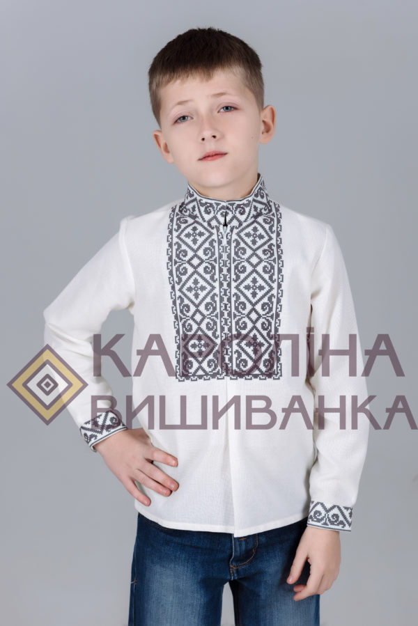 Заготовка на дитячу сорочку під вишиття бісером/нитками, СД-002