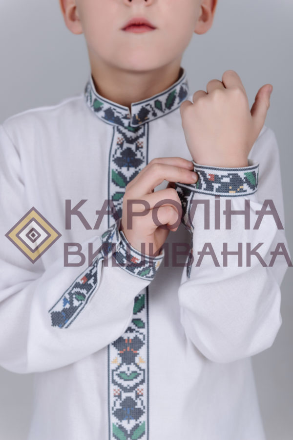 Заготовка на дитячу сорочку під вишиття бісером/нитками, СД-007 - Зображення 2