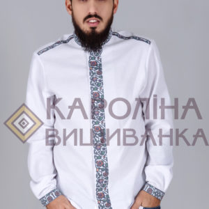 Заготовка на чоловічу сорочку під вишиття бісером/нитками, СЧ-006