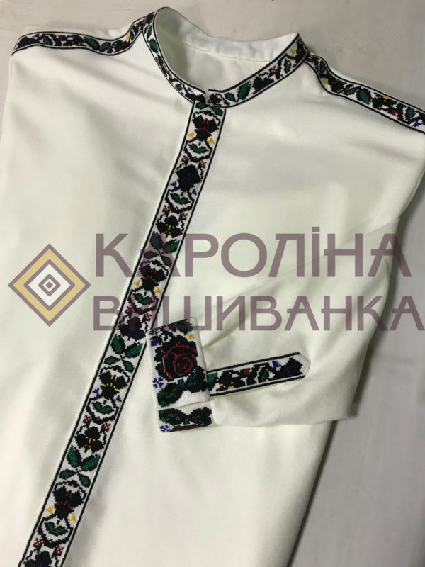 Заготовка на чоловічу сорочку під вишиття бісером/нитками, СЧ-007_1